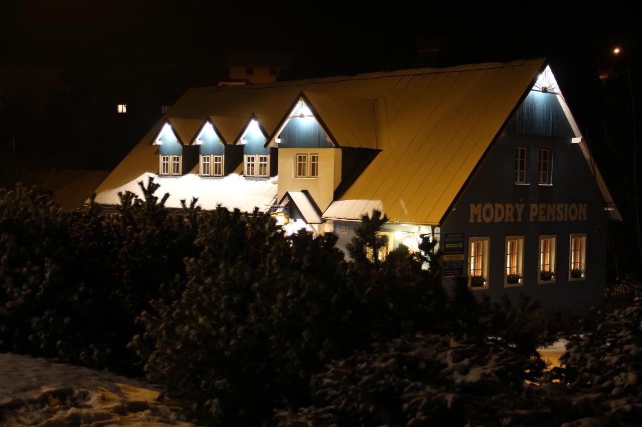 Modry Pension Rokytnice Rokytnice nad Jizerou Exterior foto